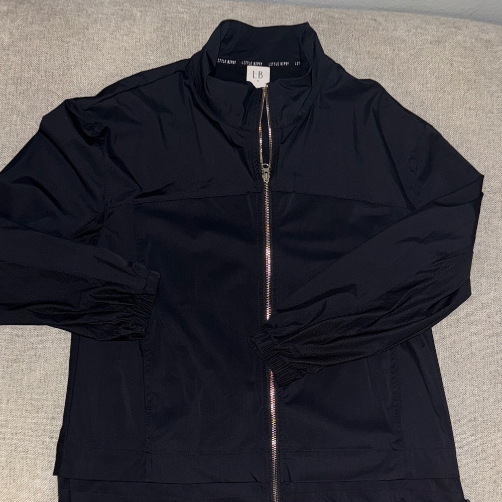 Little Bipsy body full zip lightweight jacket nylon/spandex